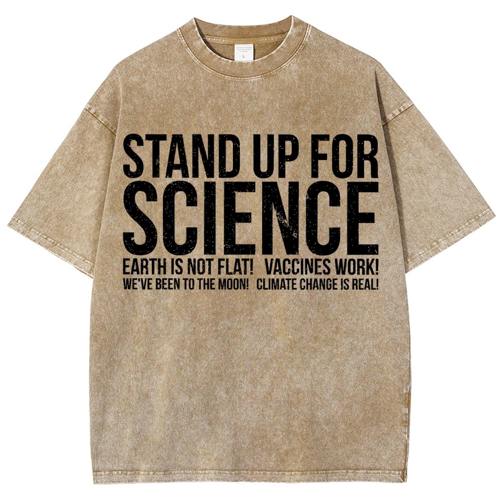 Stand Up For Science Vintage Distressed T-shirt