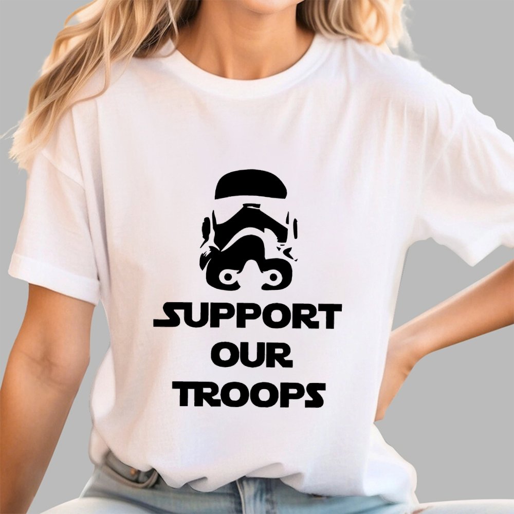 Support Our Troops Geek T-Shirt