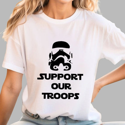 Support Our Troops Geek T-Shirt