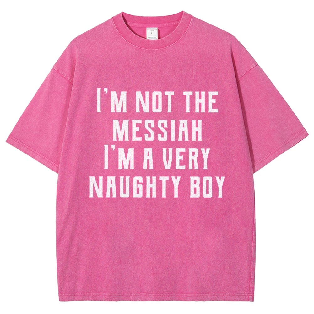 I'm Not The Messiah Vintage Distressed T-shirt
