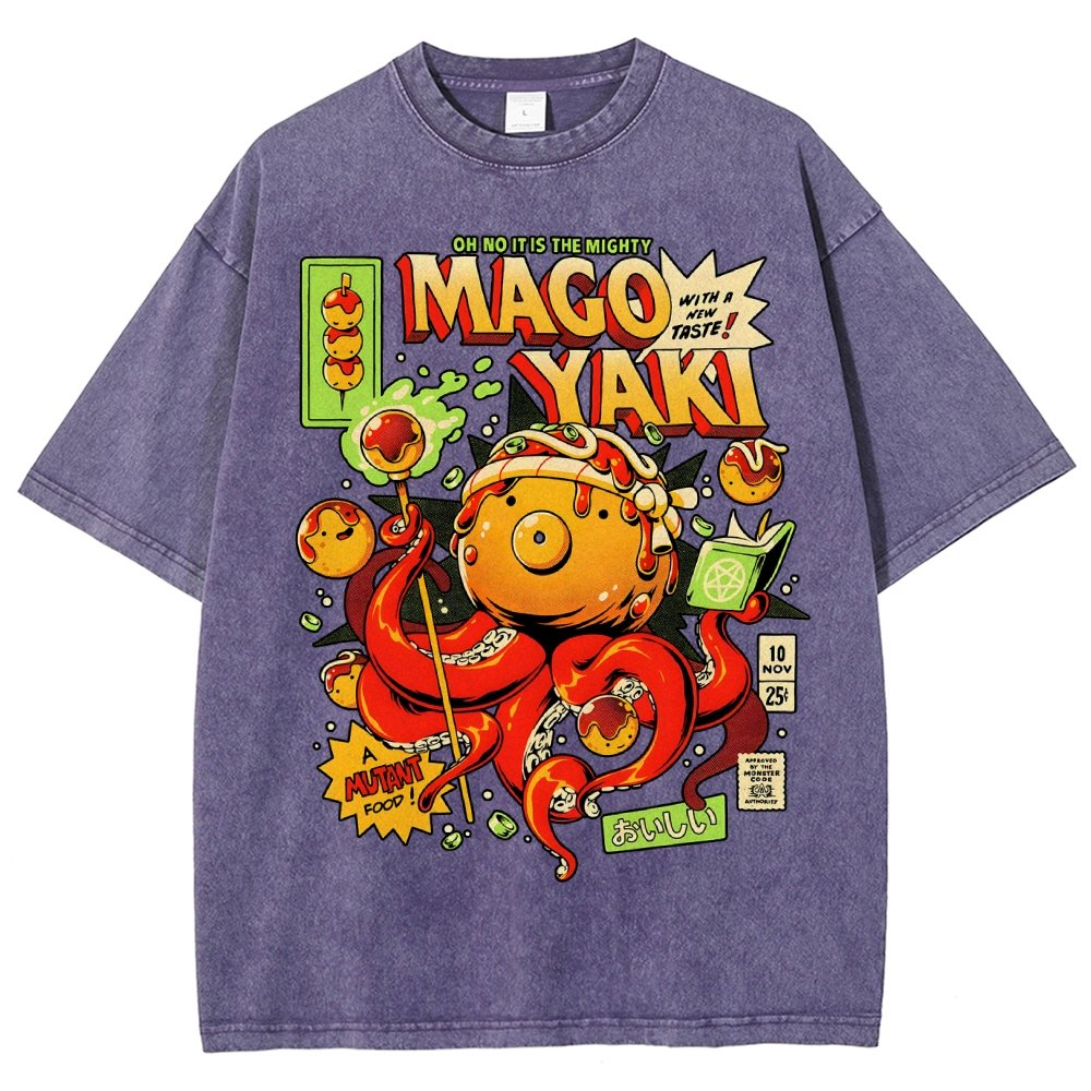 Magoyaki Vintage Distressed T-shirt