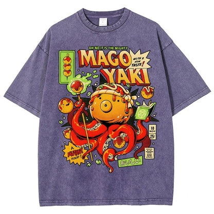 Magoyaki Vintage Distressed T-shirt