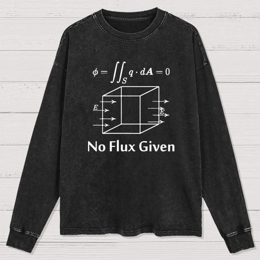Funny Science Math Physicis Nerdy Teacher Washed Long Sleeve Tee