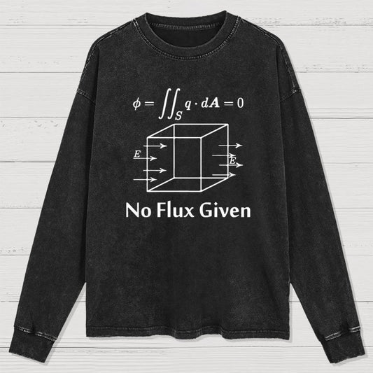 Funny Science Math Physicis Nerdy Teacher Washed Long Sleeve Tee