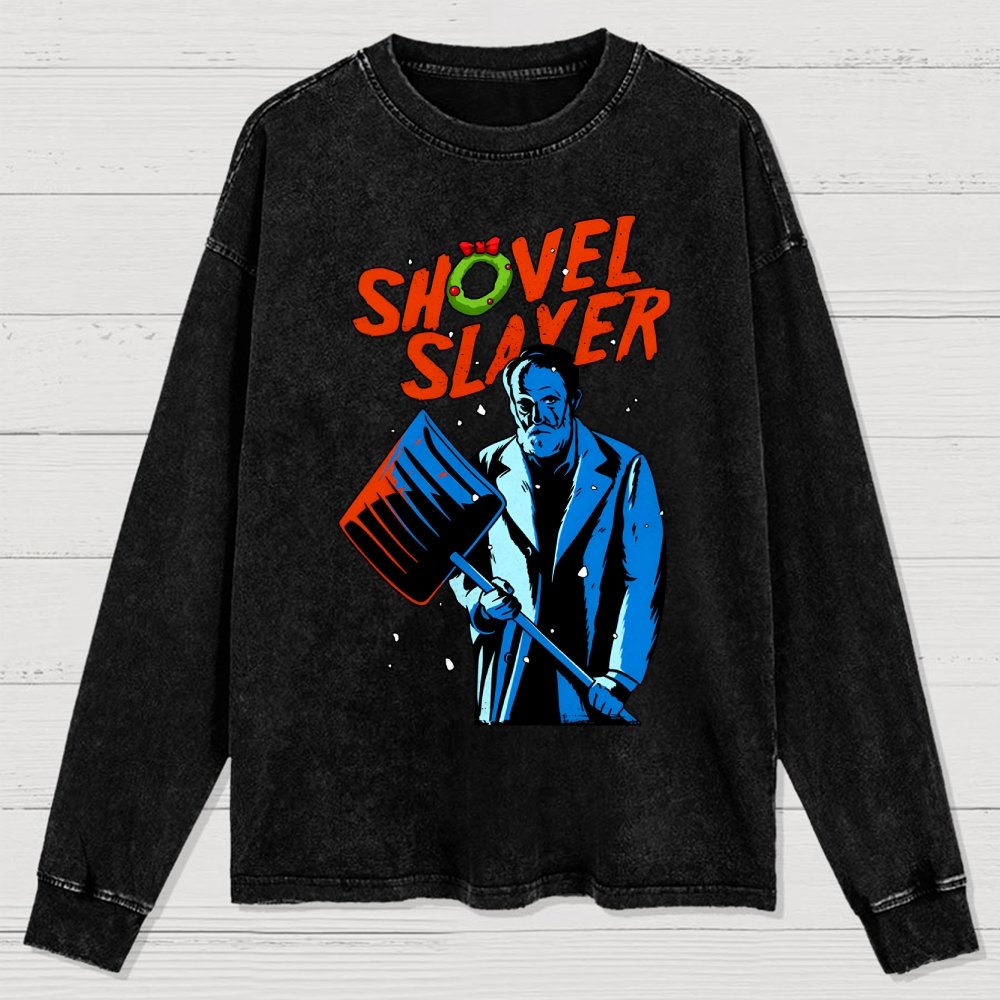 Shovel Slayer Washed Long Sleeve Tee