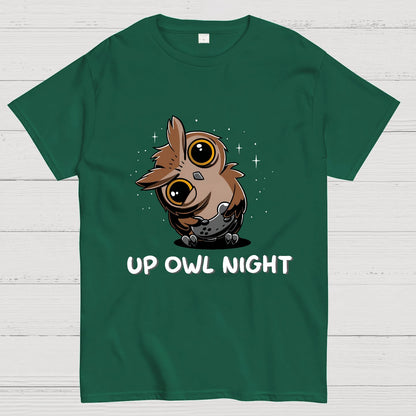 Wise Owl Night Geeky T-Shirt