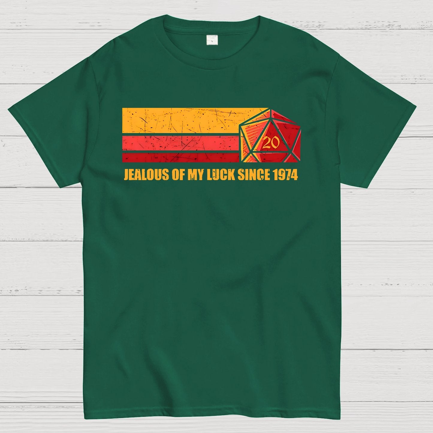 Jealous Of My Luck Since 1974 Geek T-Shirt