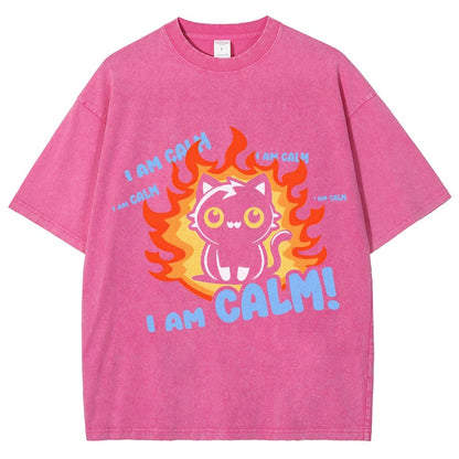 I Am Not Stressed! I Am Calm Vintage Distressed T-shirt