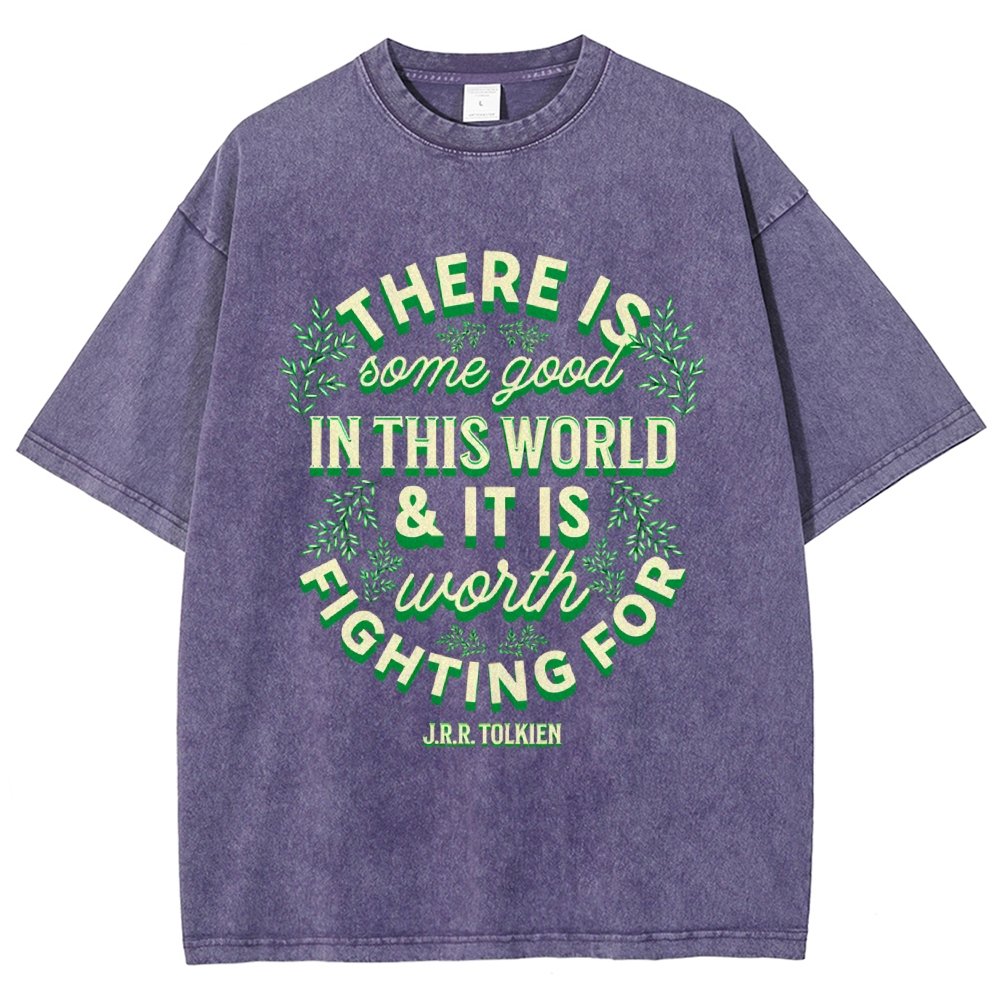 There is Some Good in This World Vintage Distressed T-shirt