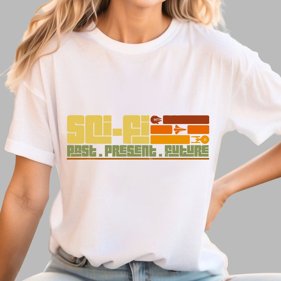 Retro Sci-Fi Geek T-Shirt