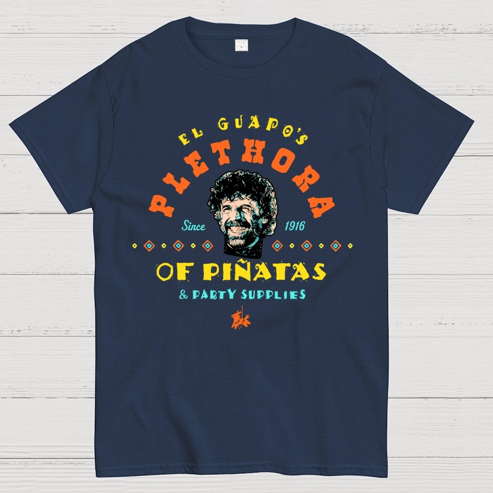 A Character's Plethora of Pinatas & Party Supplies Geek T-Shirt