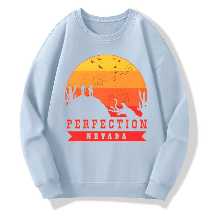 Perfection Nevada Geek Cotton Sweatshirt