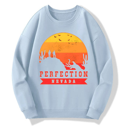 Perfection Nevada Geek Cotton Sweatshirt