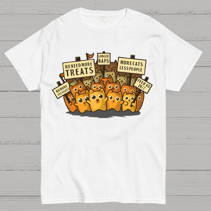 Kitten Protest Geek T-Shirt