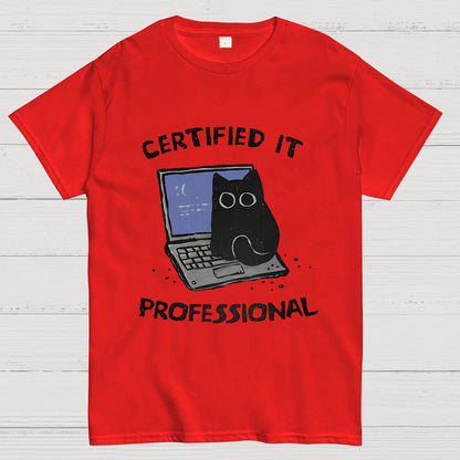 Certified IT Professional Geeky T-Shirt