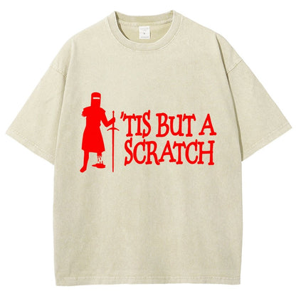 TIS BUT A SCRATCH Vintage Distressed T-shirt