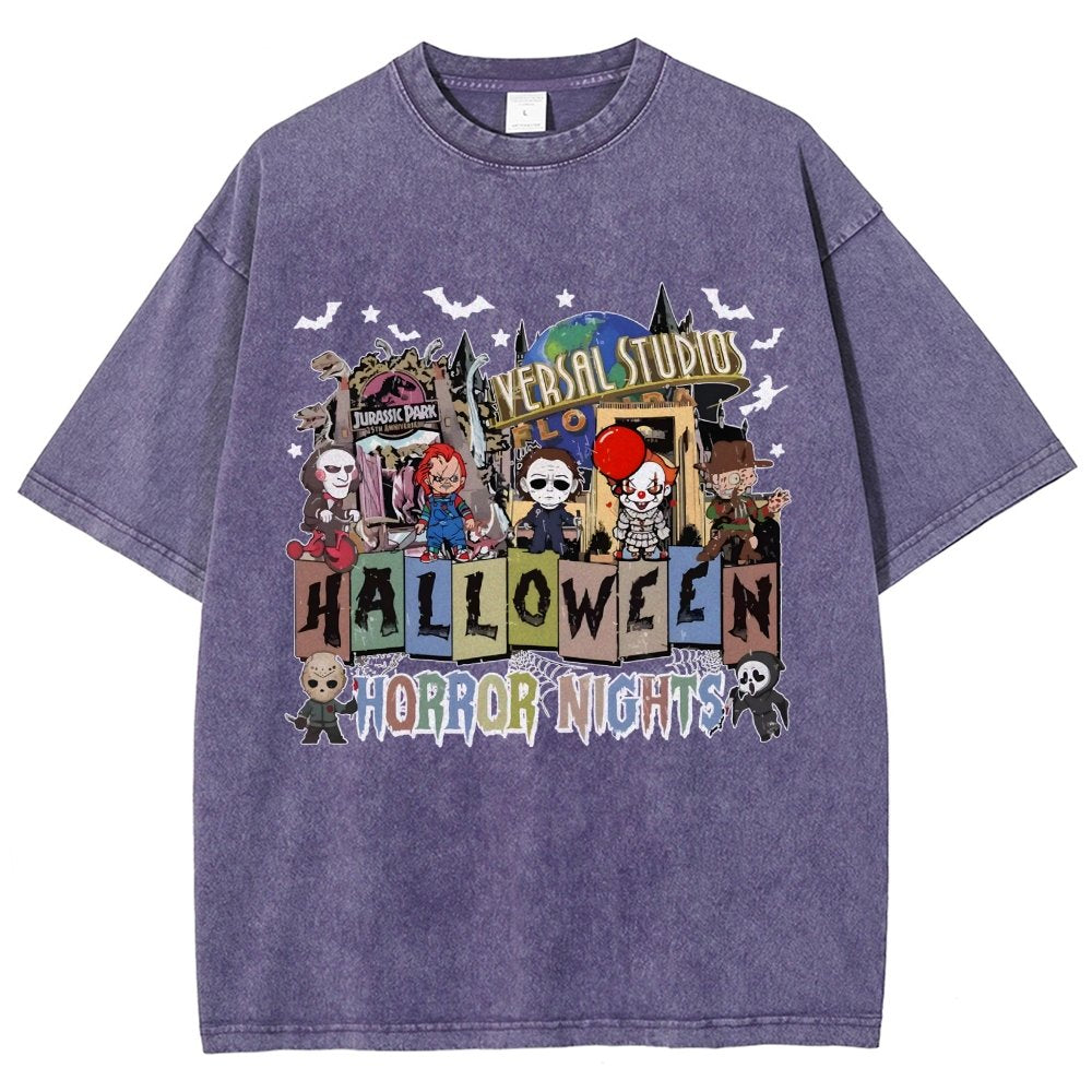 Halloween Horror Nights Vintage Distressed T-shirt