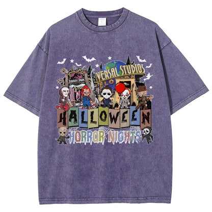 Halloween Horror Nights Vintage Distressed T-shirt