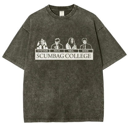 Scumbag College  Vintage Distressed T-shirt 2509000242