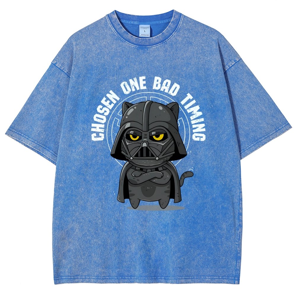 Chosen One Bad Timing Vintage Distressed T-shirt