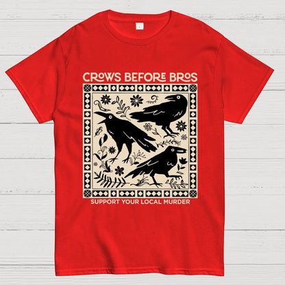 Crows Before Bros Geek T-Shirt