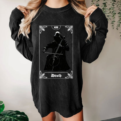 Tarot XIII Washed Long Sleeve Tee