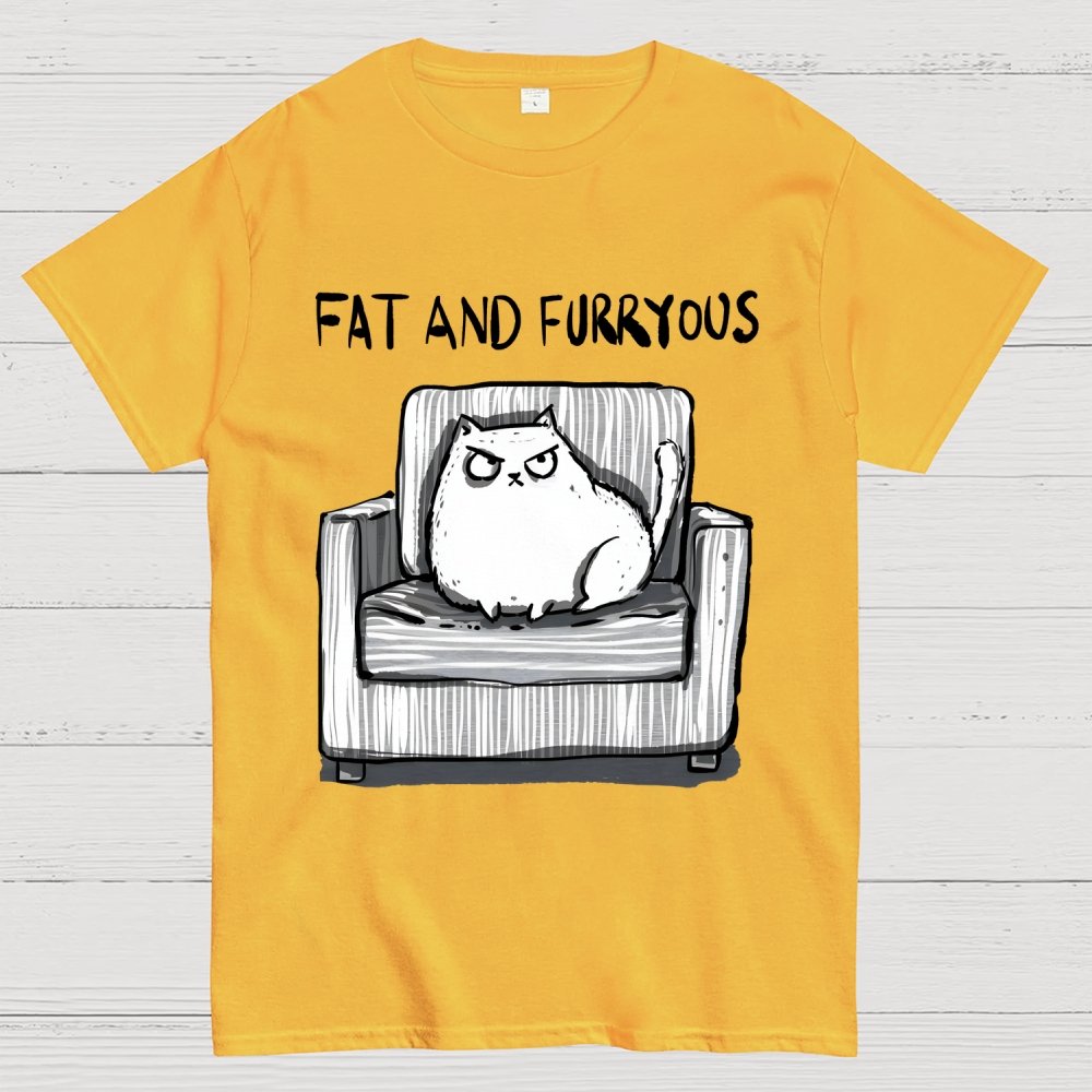 Fat and furryous Geek T-Shirt