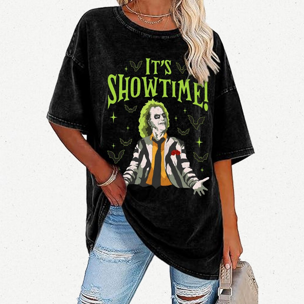 Its Showtime Vintage Distressed T-shirt