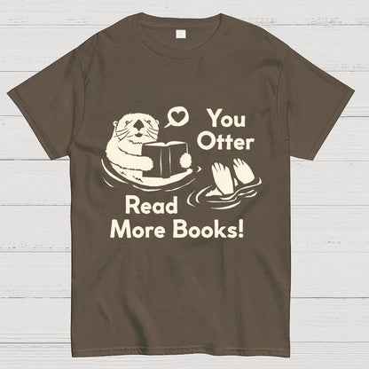 You Otter Read More Geek T-Shirt
