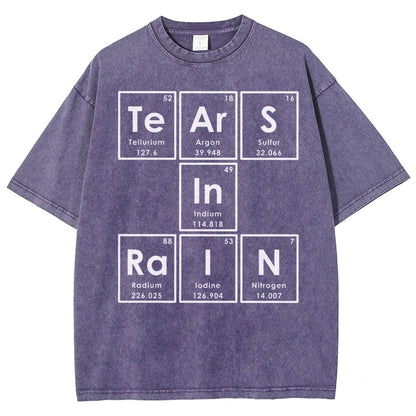 TeArS In RaIN Essential Vintage Distressed T-shirt