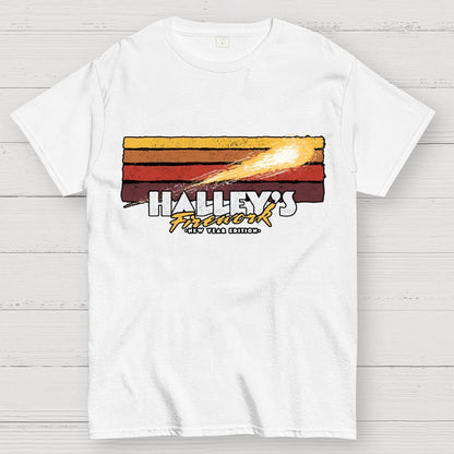 Halley's Firework Geek T-Shirt
