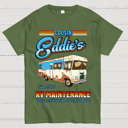 Cousin Buddy RV maintenance Christmas Humor Geek T-Shirt