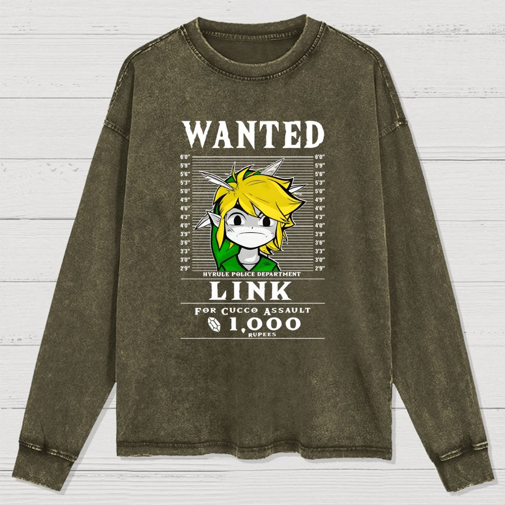 I Am A Gamer Washed Long Sleeve Tee