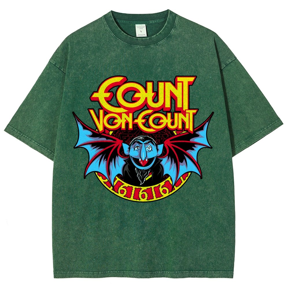 THE COUNT Vintage Distressed T-shirt