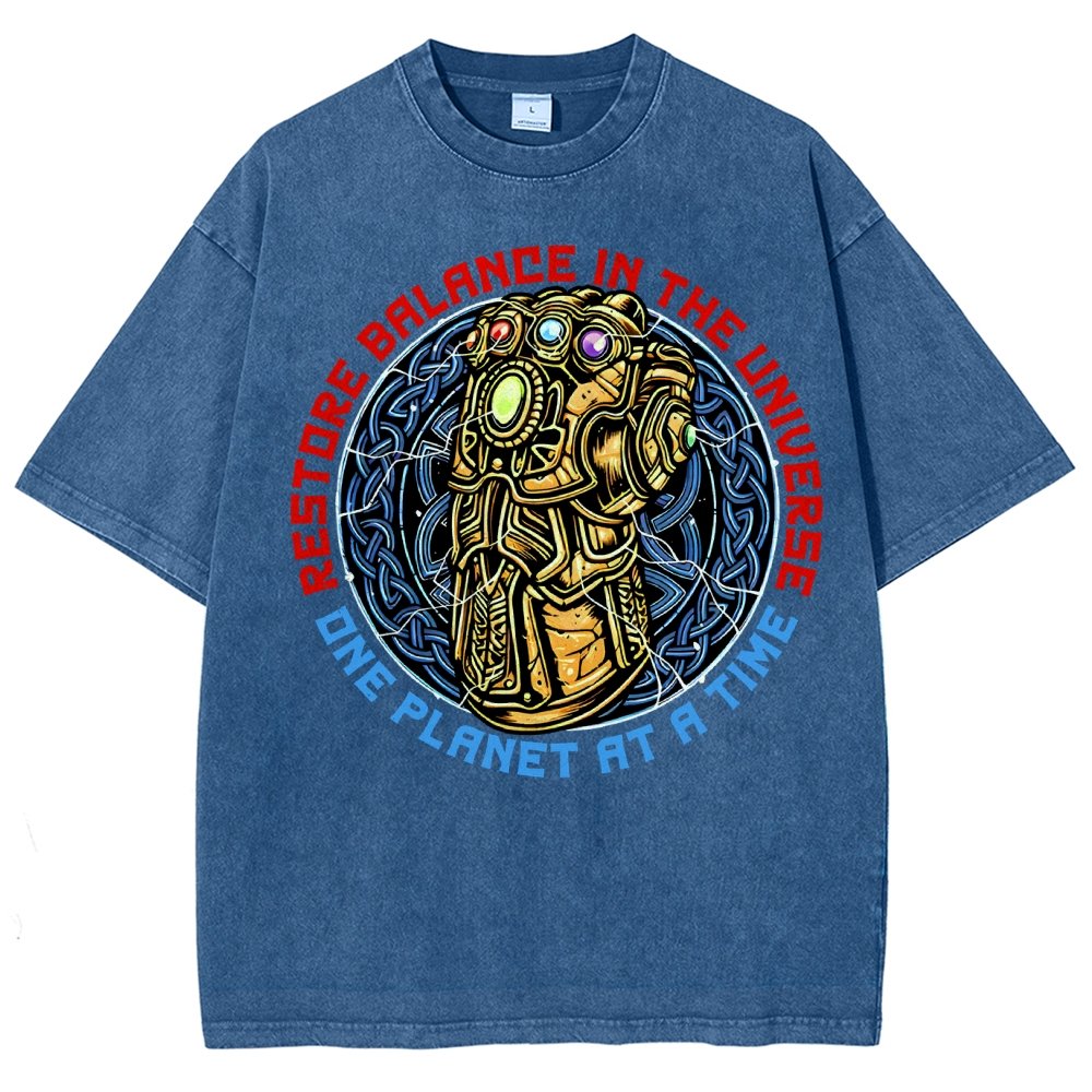 Restore Balance Vintage Distressed T-shirt