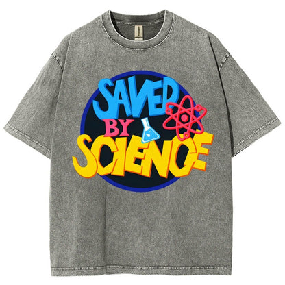 Save By Science Vintage Distressed T-shirt