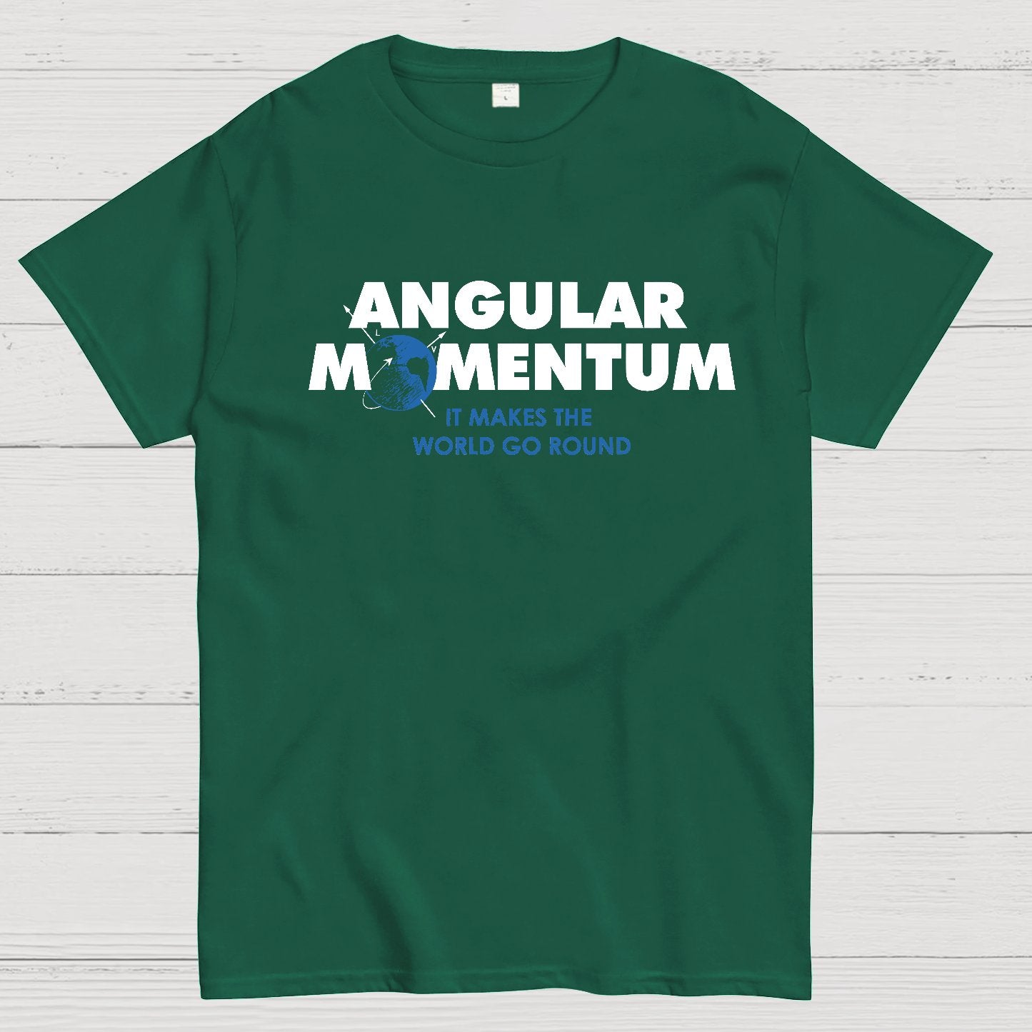 Angular Momentum Science Geeky T-Shirt