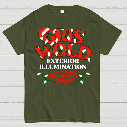 Holiday Exterior Illumination Geek T-Shirt