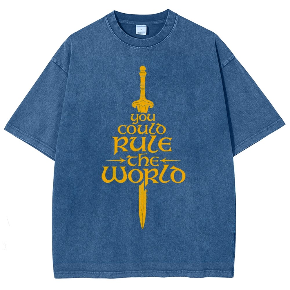 You Could Rule the World Vintage Distressed T-shirt