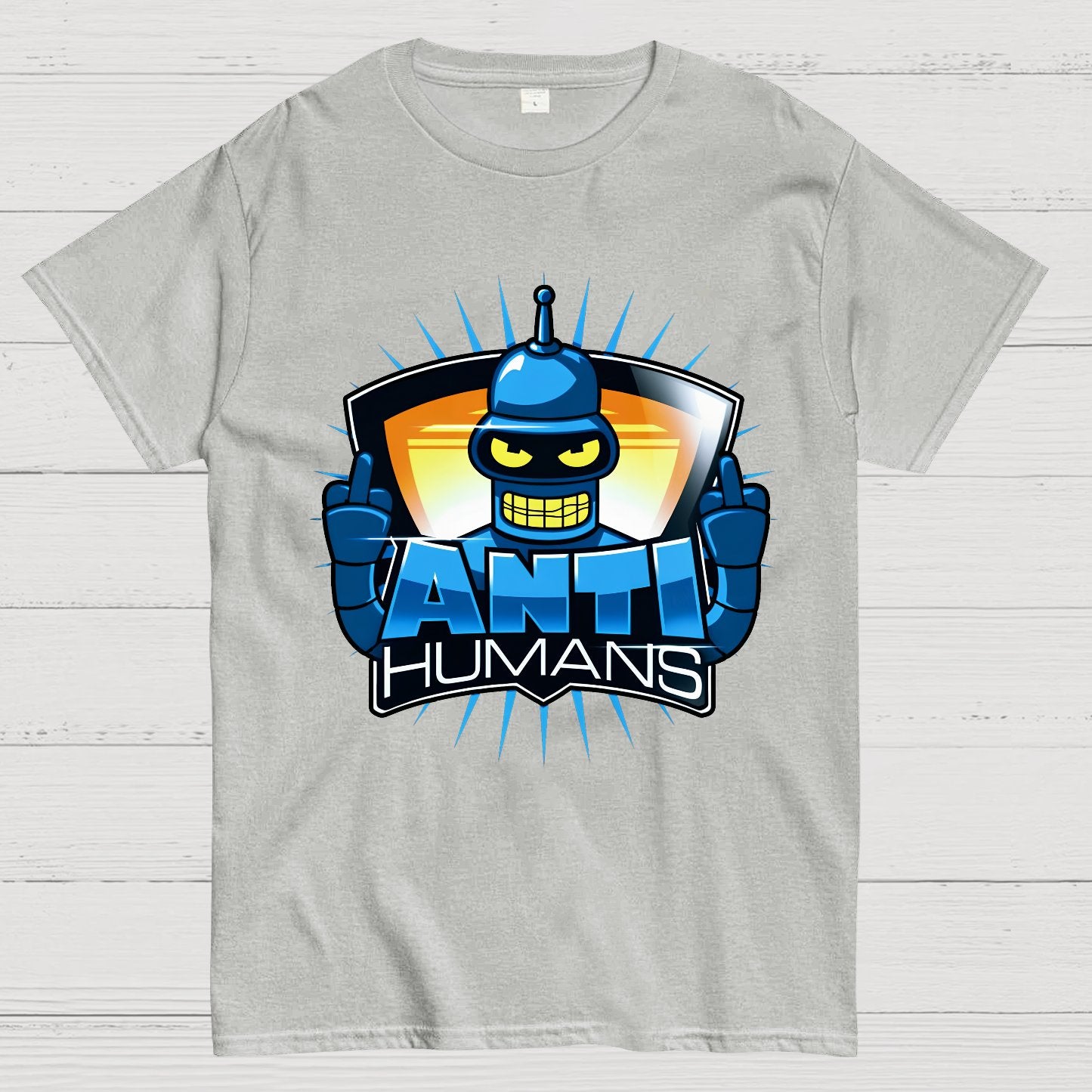 Anti Humans Geek T-Shirt