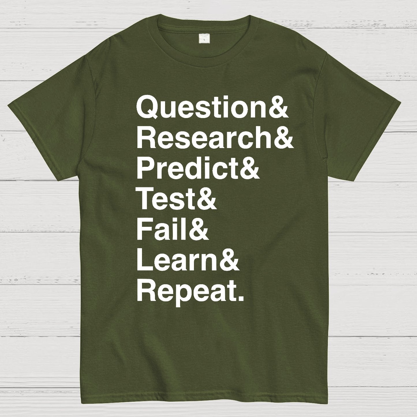 Scientific Method Geek T-Shirt