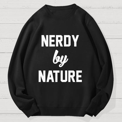 Nerdy by Nature Geek Cotton Sweatshirt