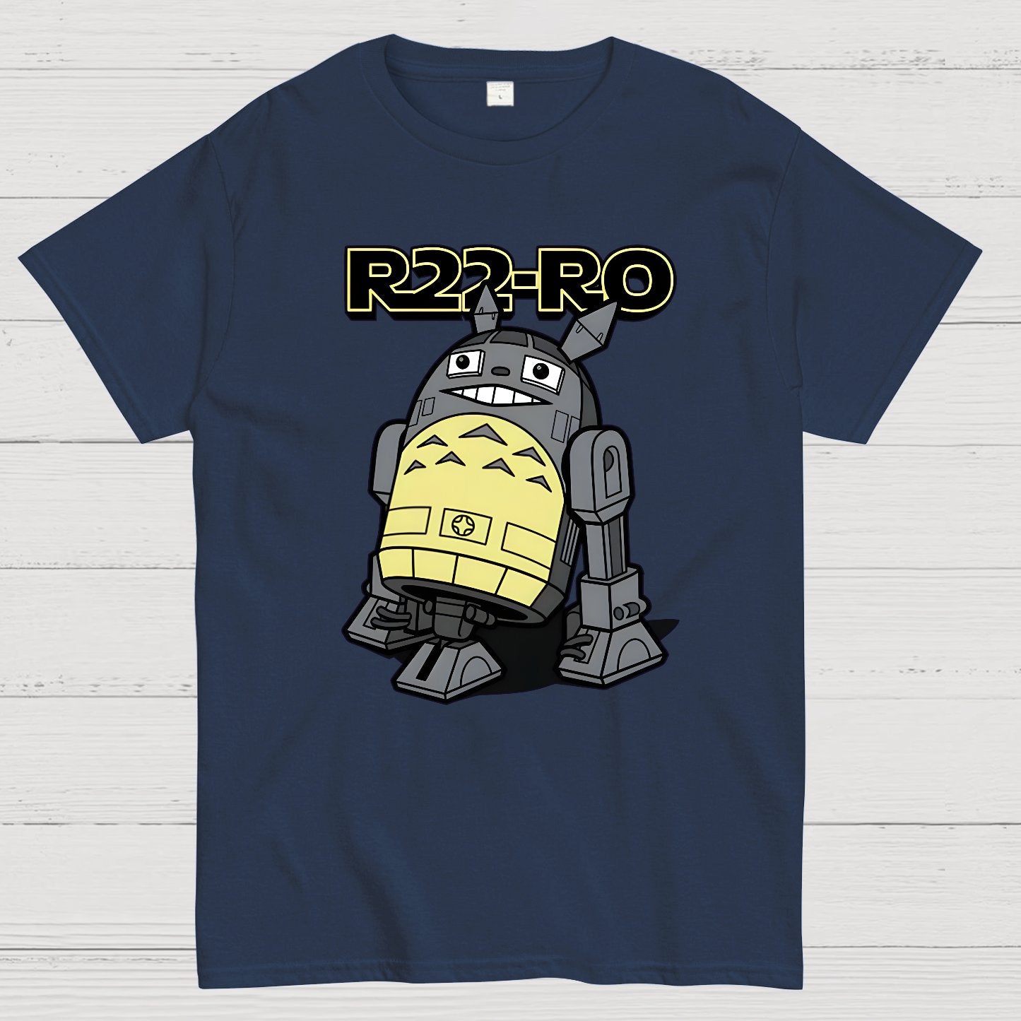Funny Sci-fi Droid Anime Mashup Geek T-Shirt