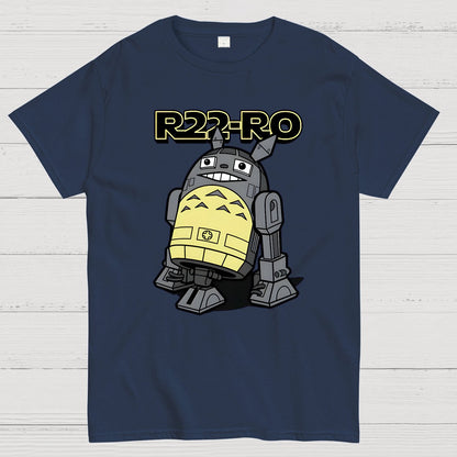 Funny Sci-fi Droid Anime Mashup Geek T-Shirt