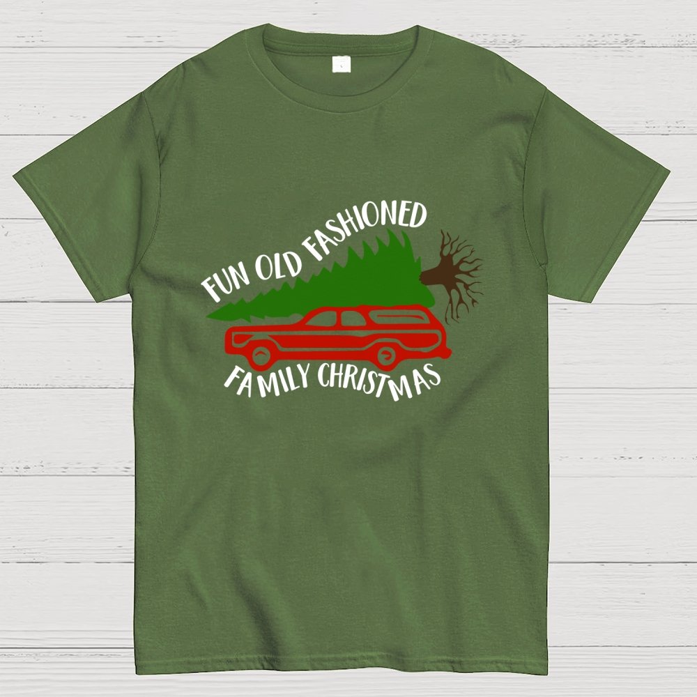 Fun Old-Fashioned Christmas Geek T-Shirt