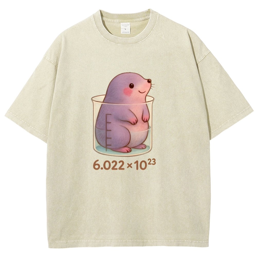 One Mole Per Litre Vintage Distressed T-shirt