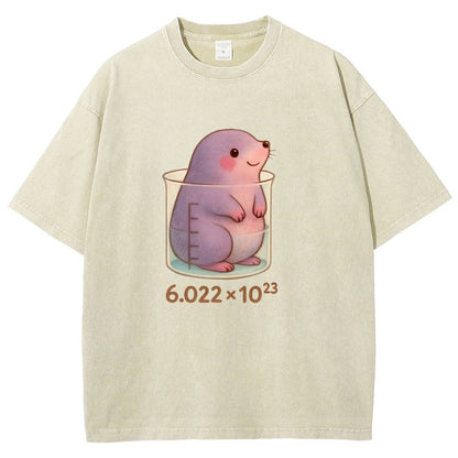 One Mole Per Litre Vintage Distressed T-shirt