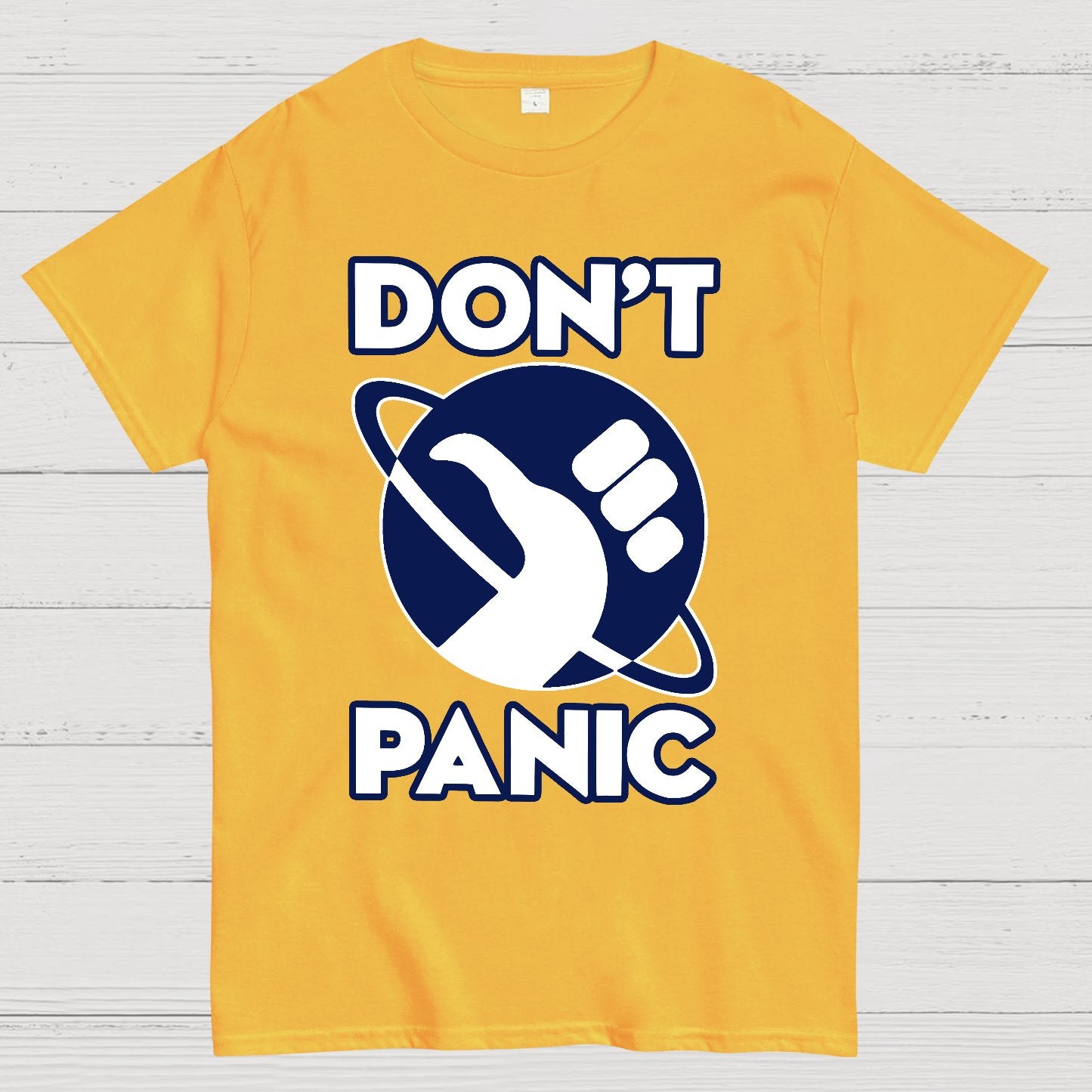 Don't Panic Geek T-Shirt