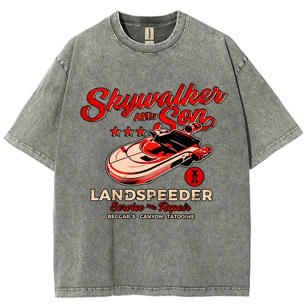 Speeder Shop Vintage Distressed T-shirt