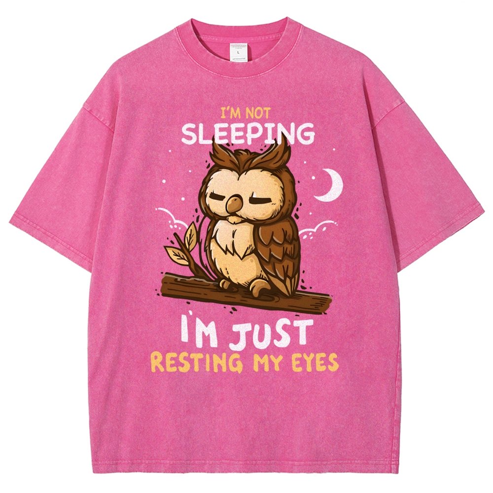Just Resting My Eyes Vintage Distressed T-shirt